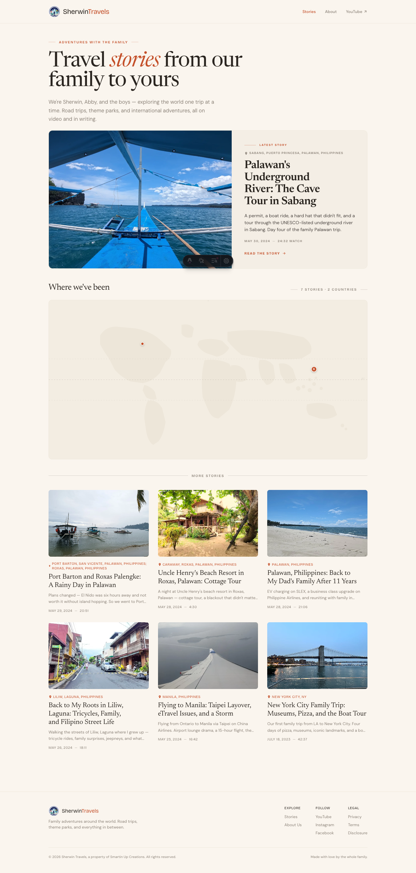 Homepage featured story card after the redesign